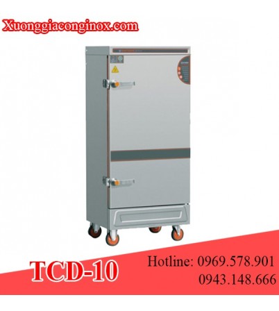 Tủ nấu cơm dùng điện 10 khay TCD-10