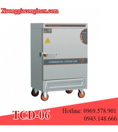 Tủ nấu cơm dùng điện 6 khay TCD-06